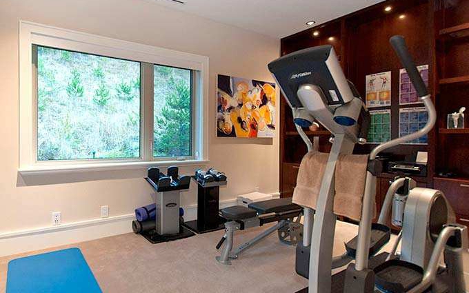 衢州装修设计室内家庭健身房，让自己过上健康生活